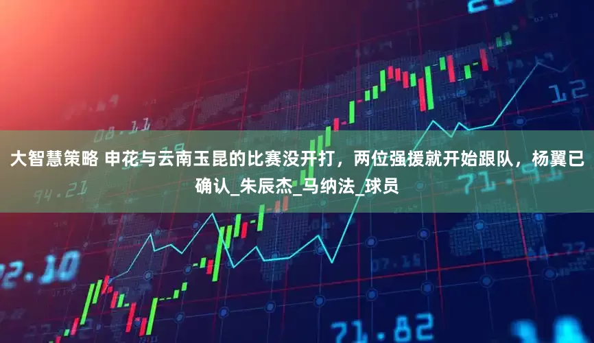 大智慧策略 申花与云南玉昆的比赛没开打，两位强援就开始跟队，杨翼已确认_朱辰杰_马纳法_球员